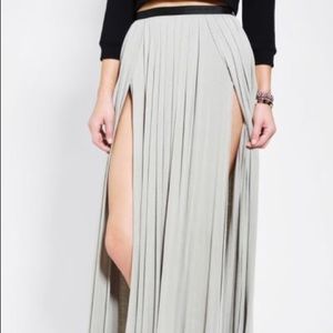 Ecote double slit maxi skirt SIZE 6